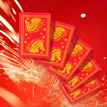Bee Year of Horse Playing Cards Chinese New Year 2026 Special Edition