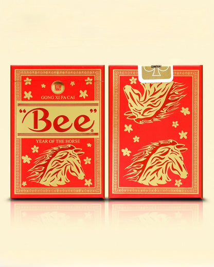 Bee Year of Horse Playing Cards Chinese New Year 2026 Special Edition