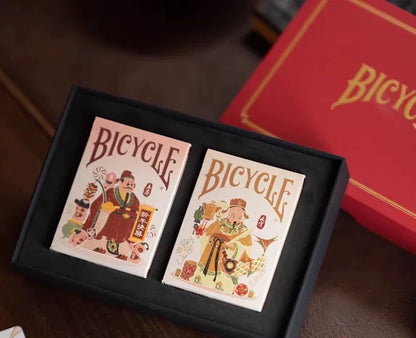 Bicycle Traditional Chinese Festival - Lunar New Year &amp; Lantern Festival Playing Cards | Box Set