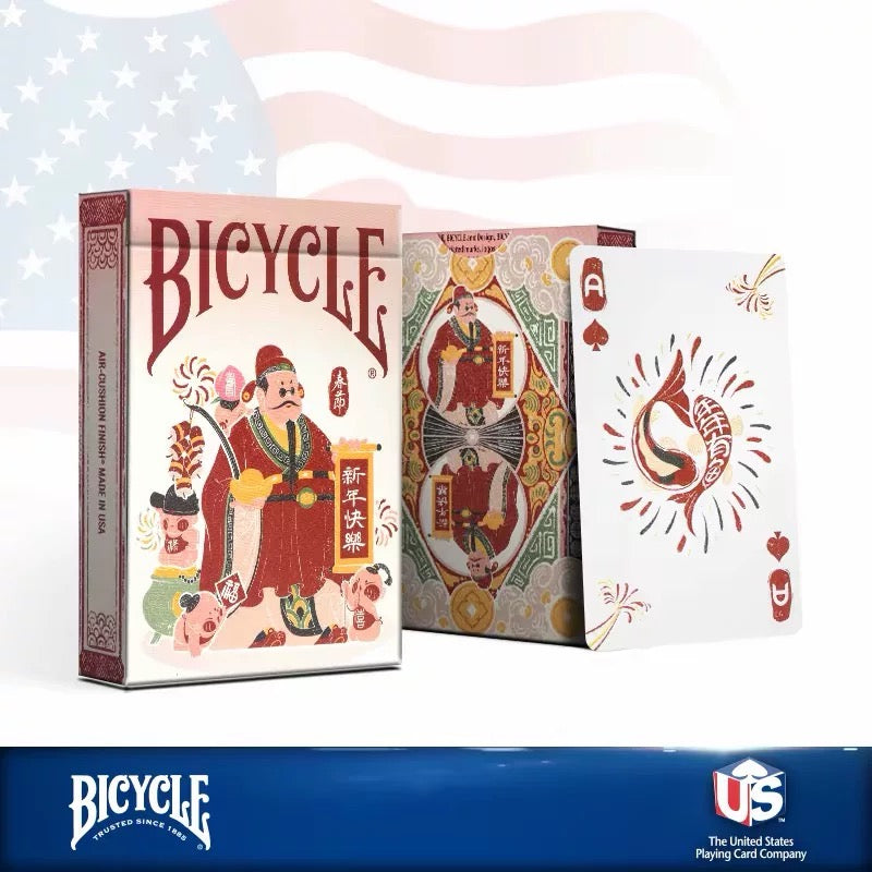 Bicycle Traditional Chinese Festival - Lunar New Year &amp; Lantern Festival Playing Cards | Box Set