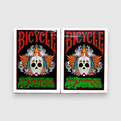 Bicycle Tattoo V1 &amp; V3 Playing Cards
