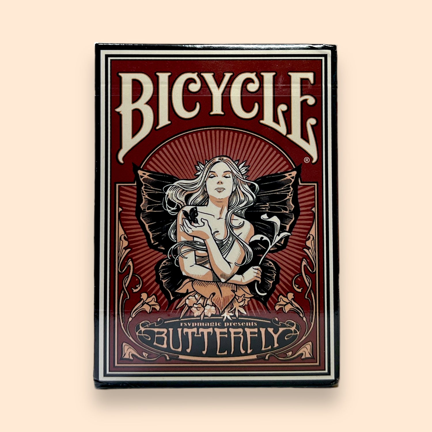 Bicycle Butterfly Playing Cards by Lotrek