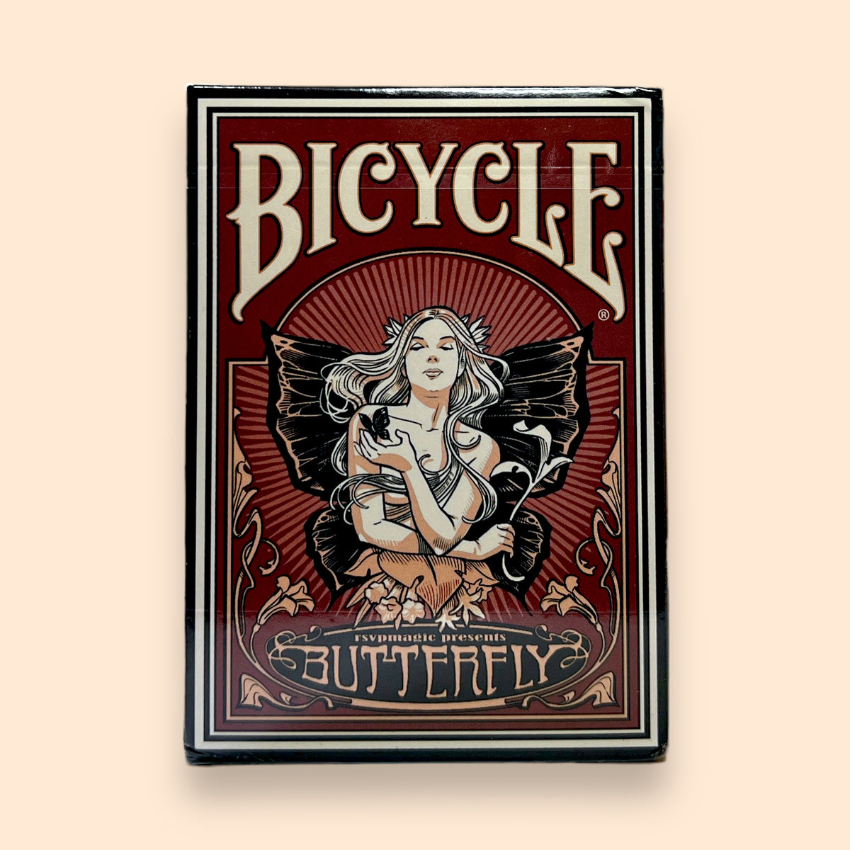 Bicycle Butterfly Playing Cards by Lotrek