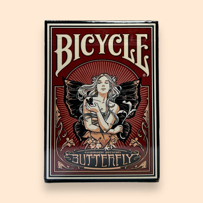Bicycle Butterfly Playing Cards by Lotrek Oath