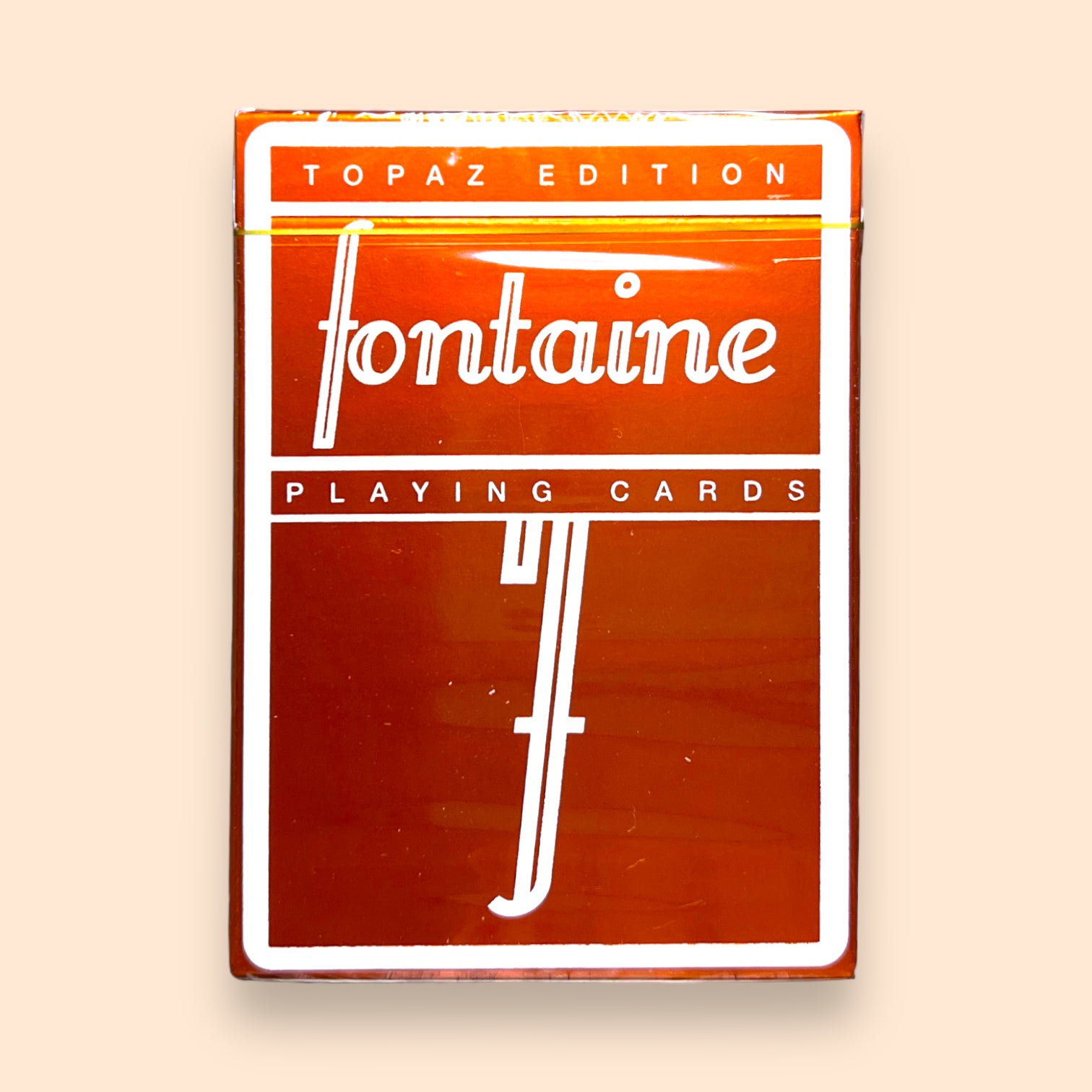 Fontaine FOILS Topaz Orange Edition 1 of 100 Ultra Rare Playing 
