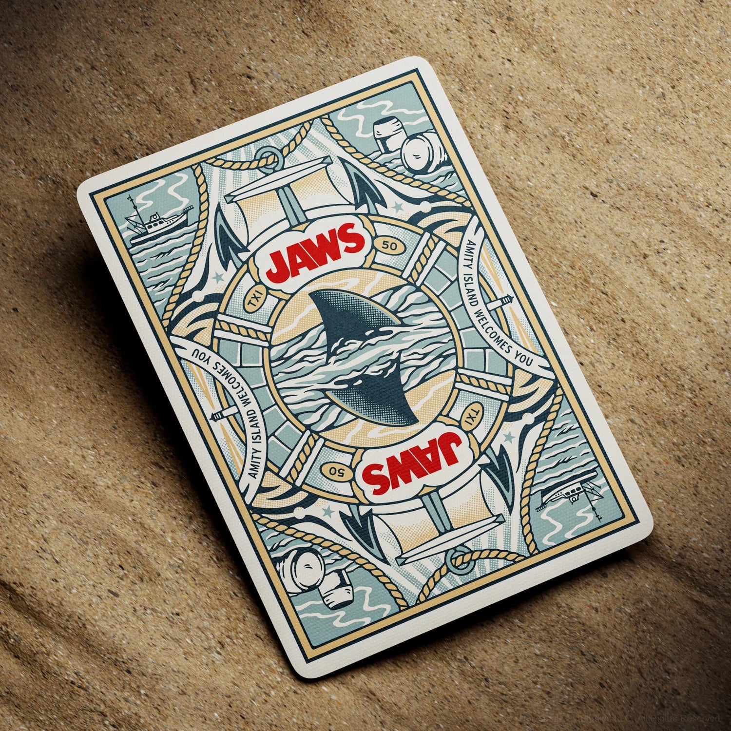 Jaws Playing Cards