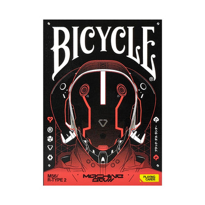 Bicycle Machine56 R-TYPE/2 Black Playing Cards