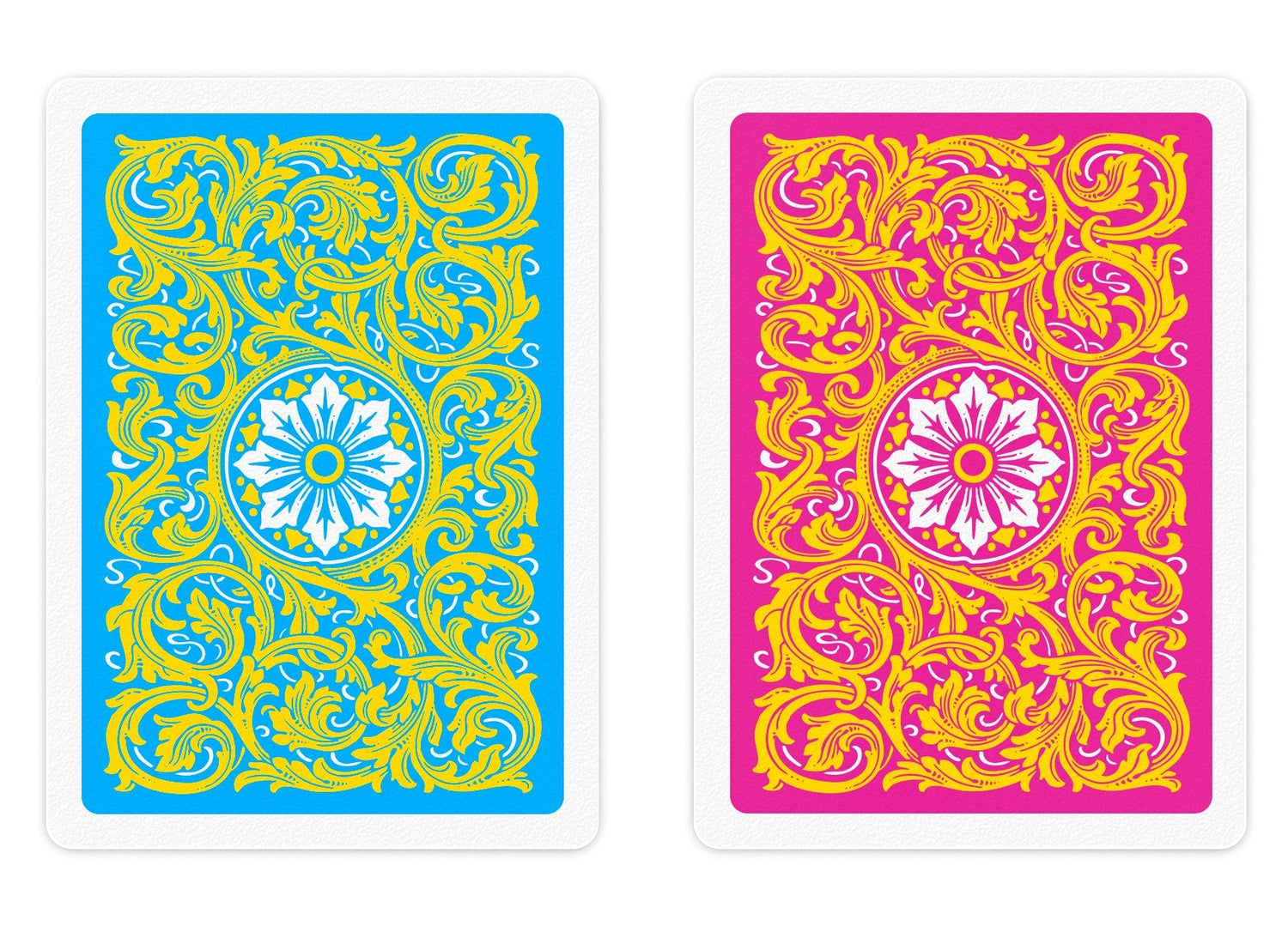 Copag 100% Plastic Playing Cards - Poker Size Jumbo Index 2-Decks Set