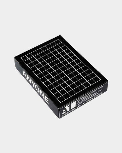 Checkerboard Midnight Playing Cards Anyone