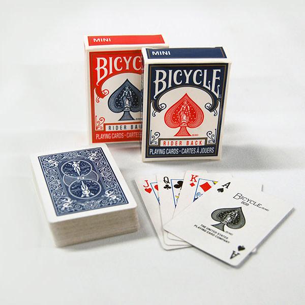 Bicycle Mini Rider Back Playing Poker Cards by USPCC