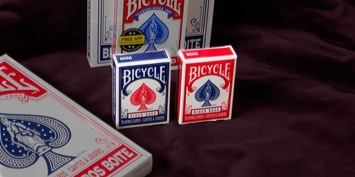 Bicycle Mini Rider Back Playing Poker Cards by USPCC