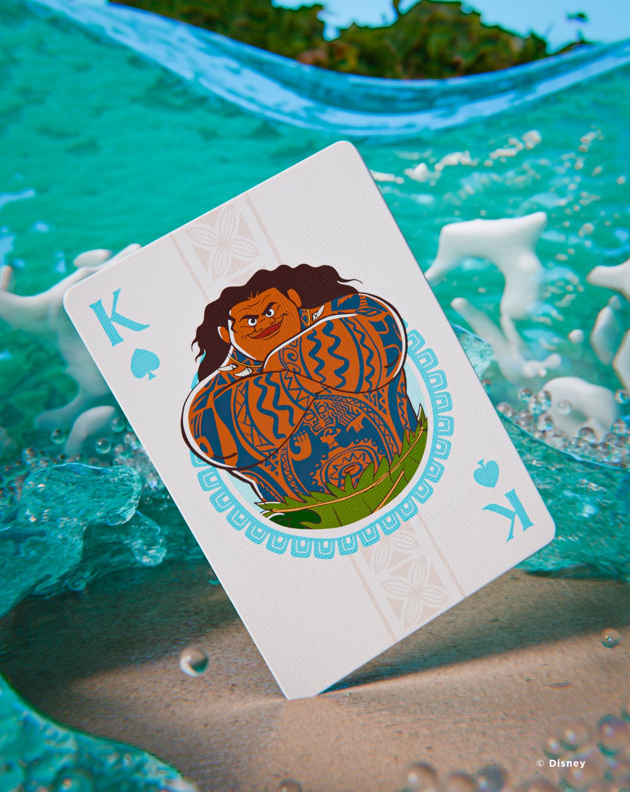 Disney Moana Inspired Playing Cards by Bicycle