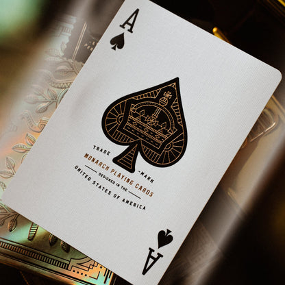 Monarch Prestige Gold Foil Edition Playing Cards