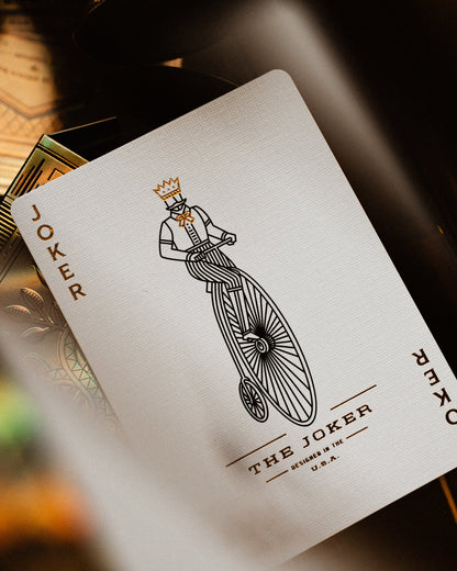 Monarch Prestige Gold Foil Edition Playing Cards
