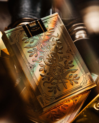Monarch Prestige Gold Foil Edition Playing Cards
