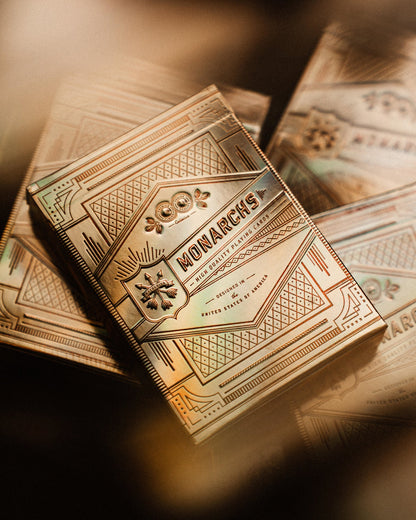 Monarch Prestige Gold Foil Edition Playing Cards