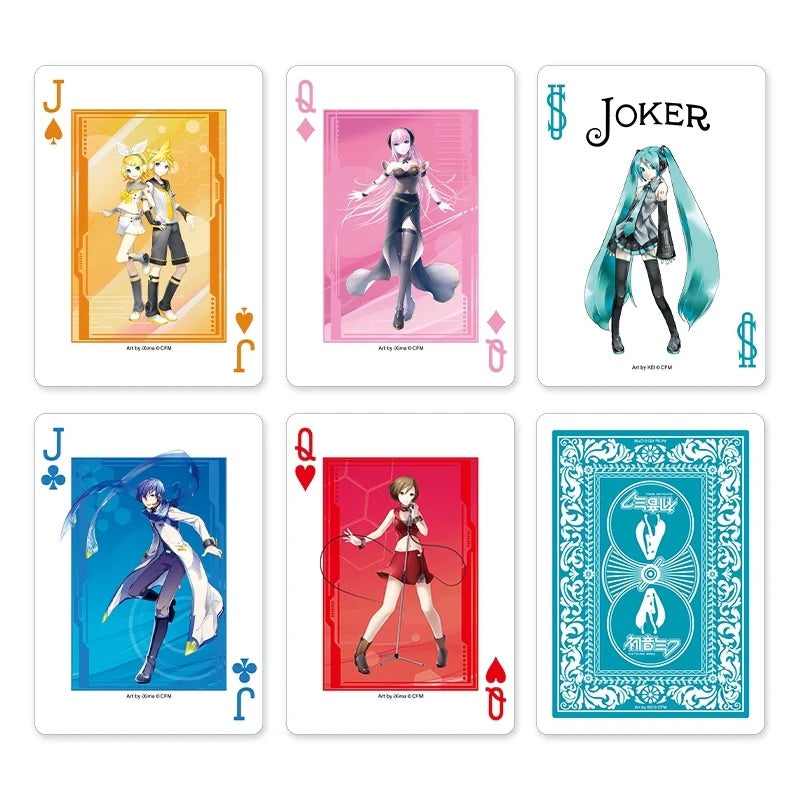Bicycle Hatsune Miku Playing Cards by Crypton Future Media, INC.