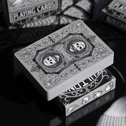 Fultons October Tombstone Grey Playing Cards