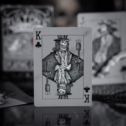 Fultons October Tombstone Grey Playing Cards
