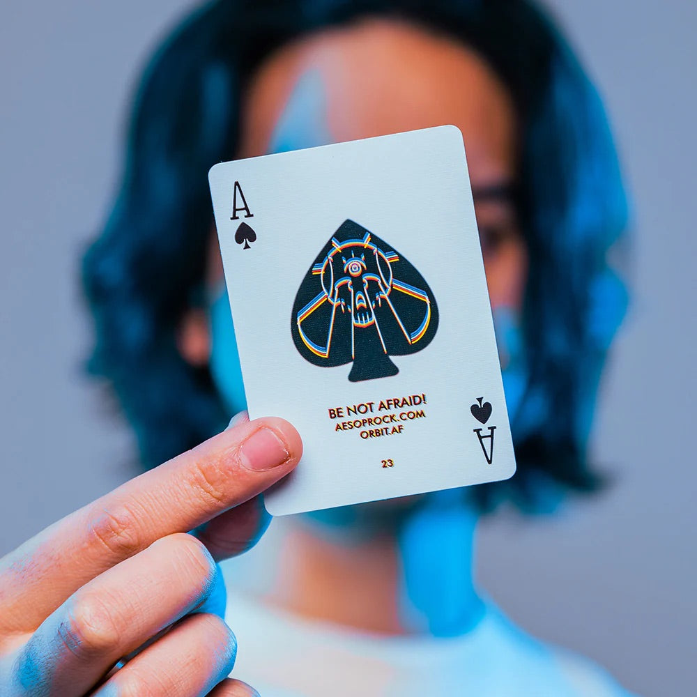 Orbit x Aesop Rock Edition Cardistry Cards
