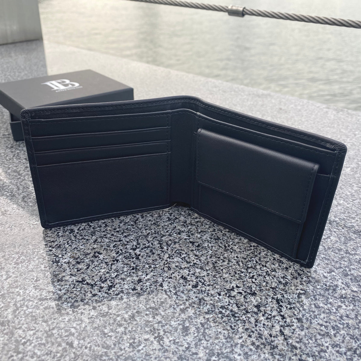 The Memento Bi-fold Flap Wallet with Coin Compartment