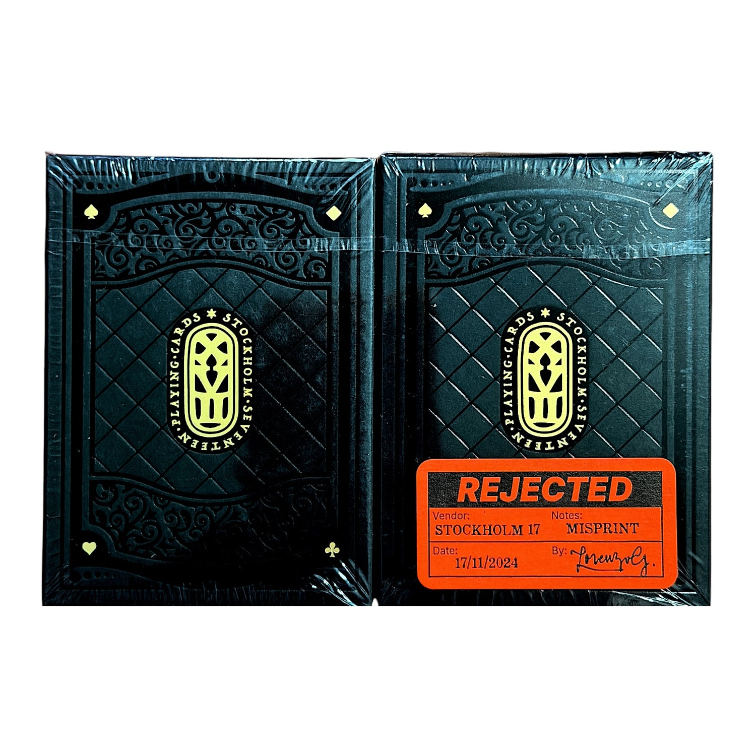 Anthology Deck Regular + Rejected Playing Cards Set