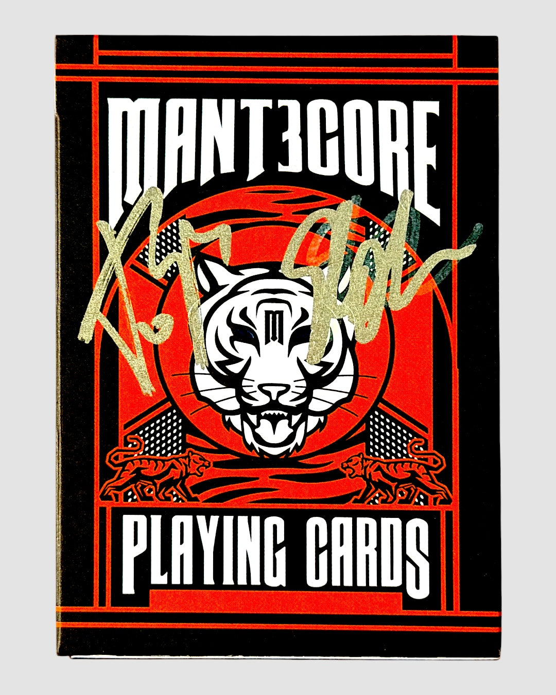 Mantecore Playing Cards v3: Mantecoremmunity Signed by Edo Huang and Ben Loo