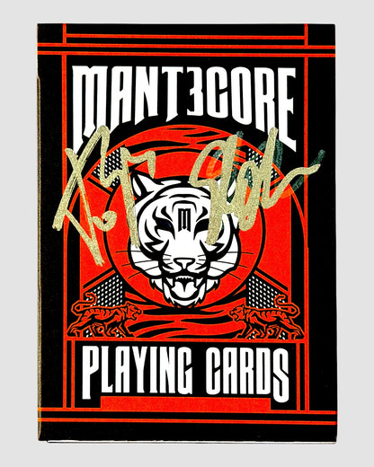 Mantecore Playing Cards v3: Mantecoremmunity Signed by Edo Huang and Ben Loo