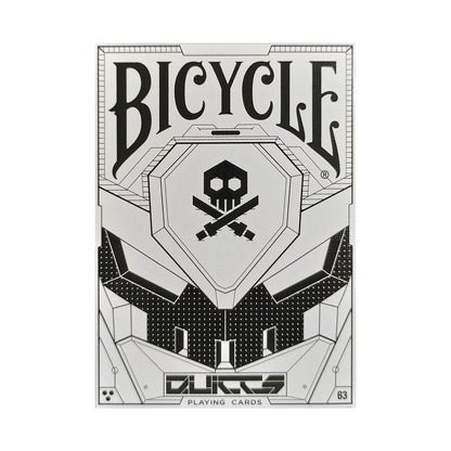 Bicycle Quiccs OG Black &amp; Ghost White Playing Cards