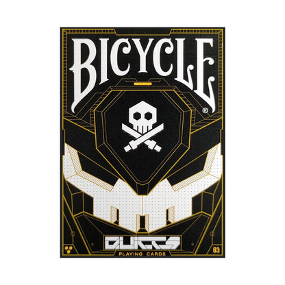 Bicycle Quiccs OG Black &amp; Ghost White Playing Cards