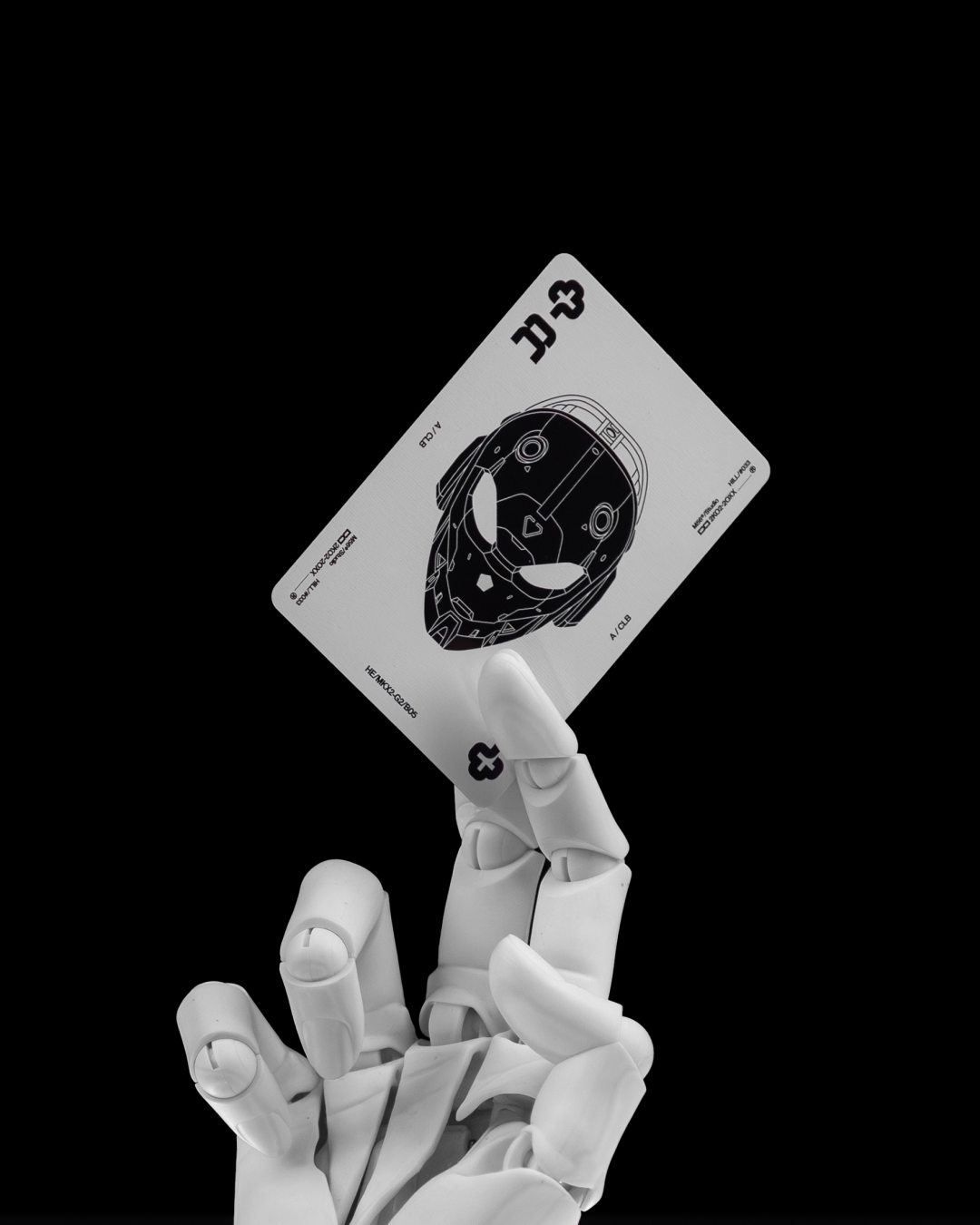 Bicycle Machine56 R-TYPE/3 White Playing Cards