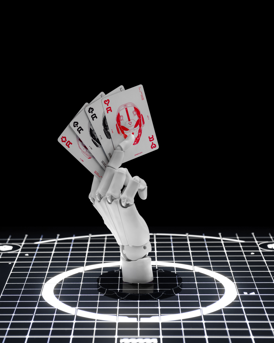 Bicycle Machine56 R-TYPE/2 Black Playing Cards