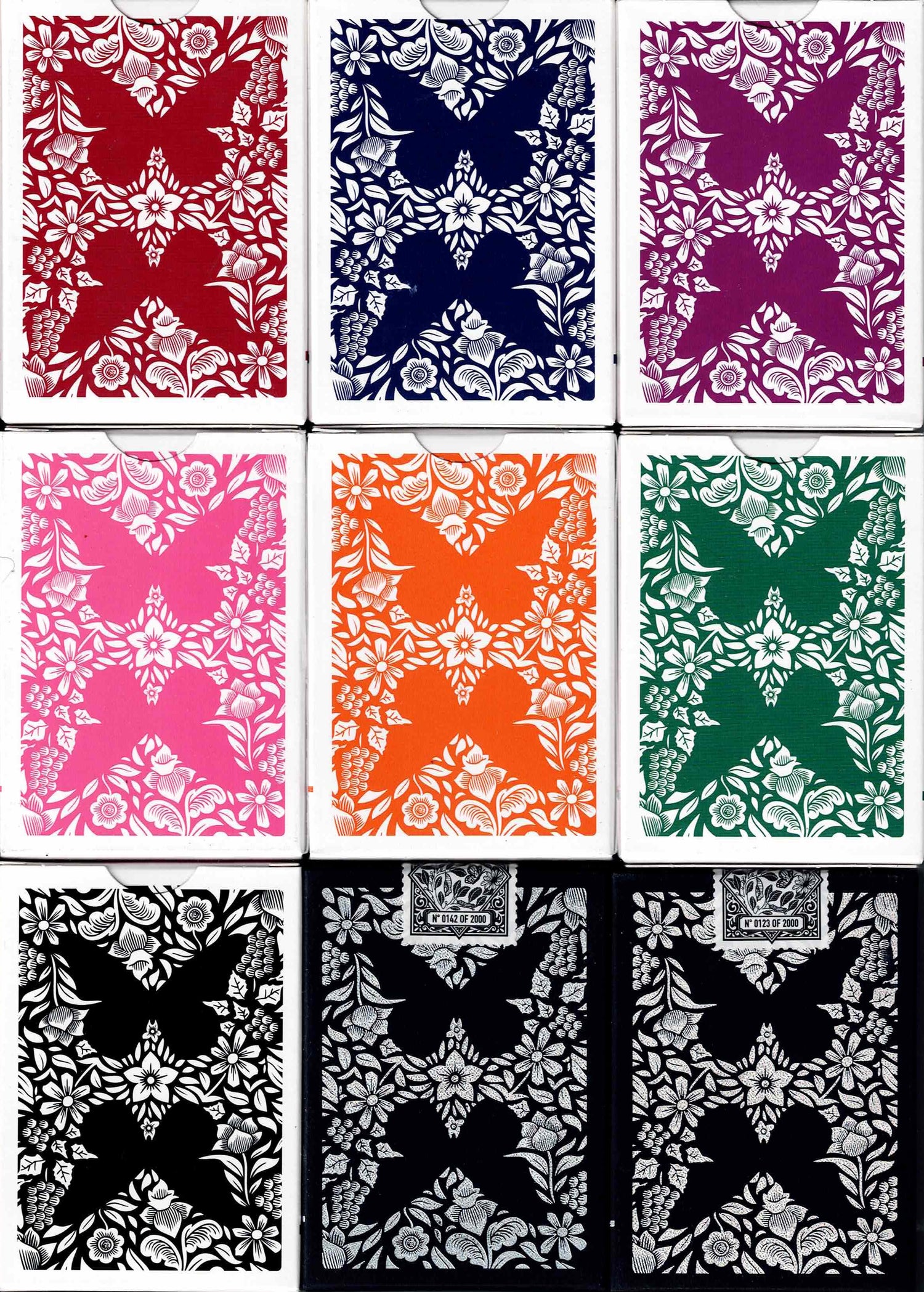 Signed Butterfly Workers Edition Playing Cards by Ondrej Psenicka