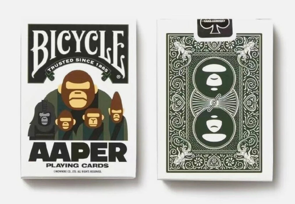 Bicycle Aaper Playing Cards by A Bathing Ape