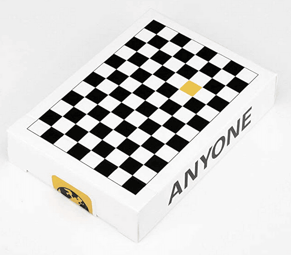 Anyone Checkerboard Summer Yellow Playing Cards