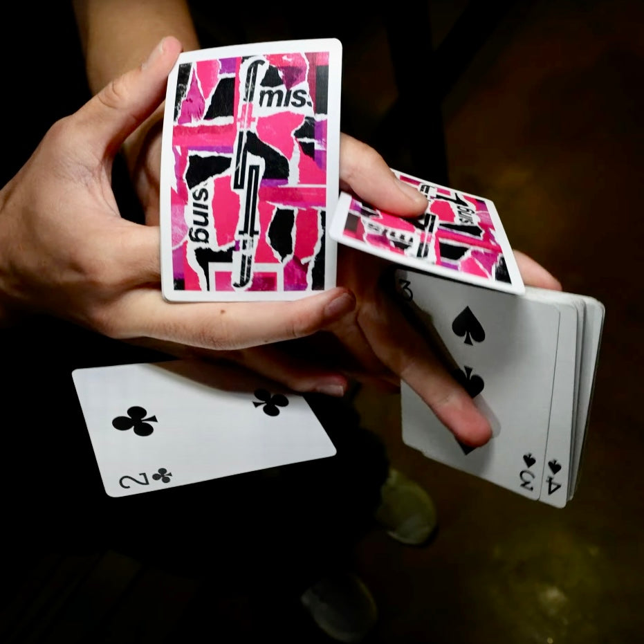 Fontaine Collage Playing Cards