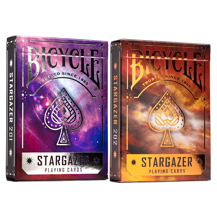 Bicycle Stargazer 201 &amp; 202 Playing Poker Cards by USPCC Astronomy Deck [Official NASA images | Made in USA]