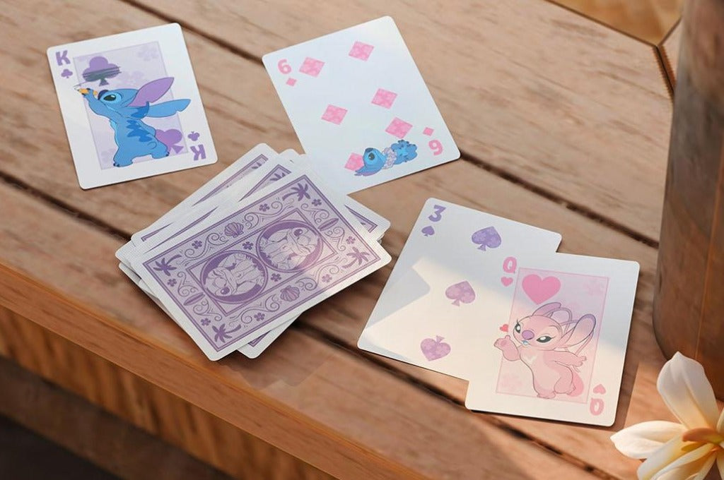 Bicycle Disney Stitch Purple Playing Cards