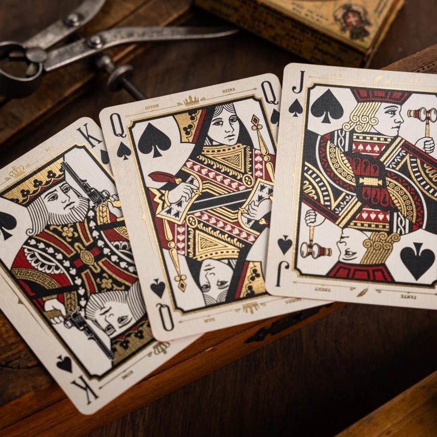 The Parlour Royale Ivory Edition (Red Edge Printing) Playing Cards