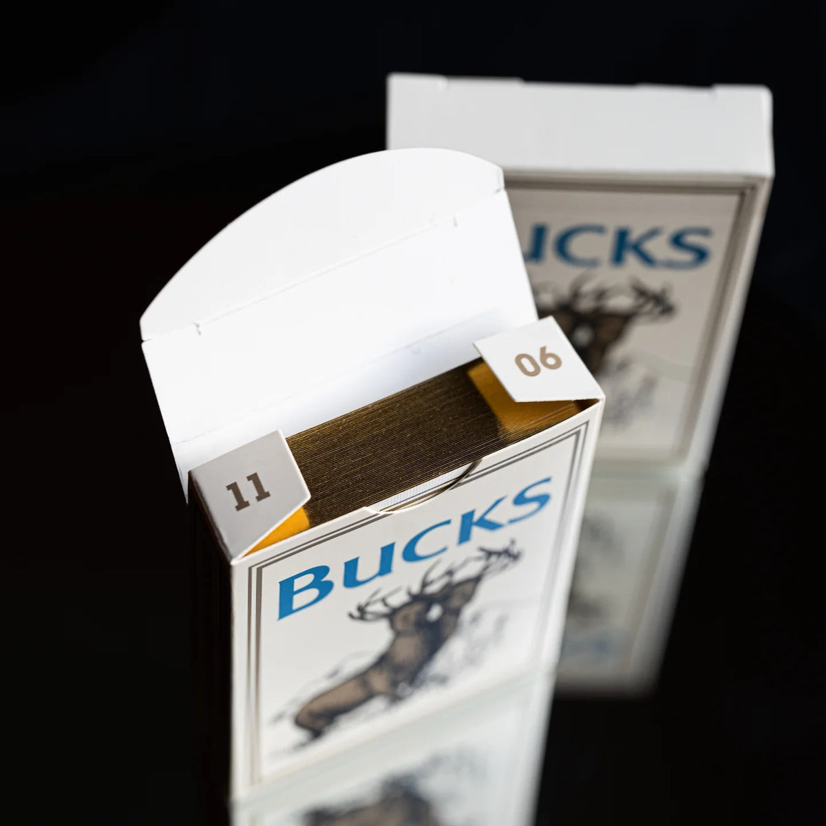 BUCKS SOUVENIR SPECIAL EDITION IN WHITE AND GOLD PLAYING CARDS