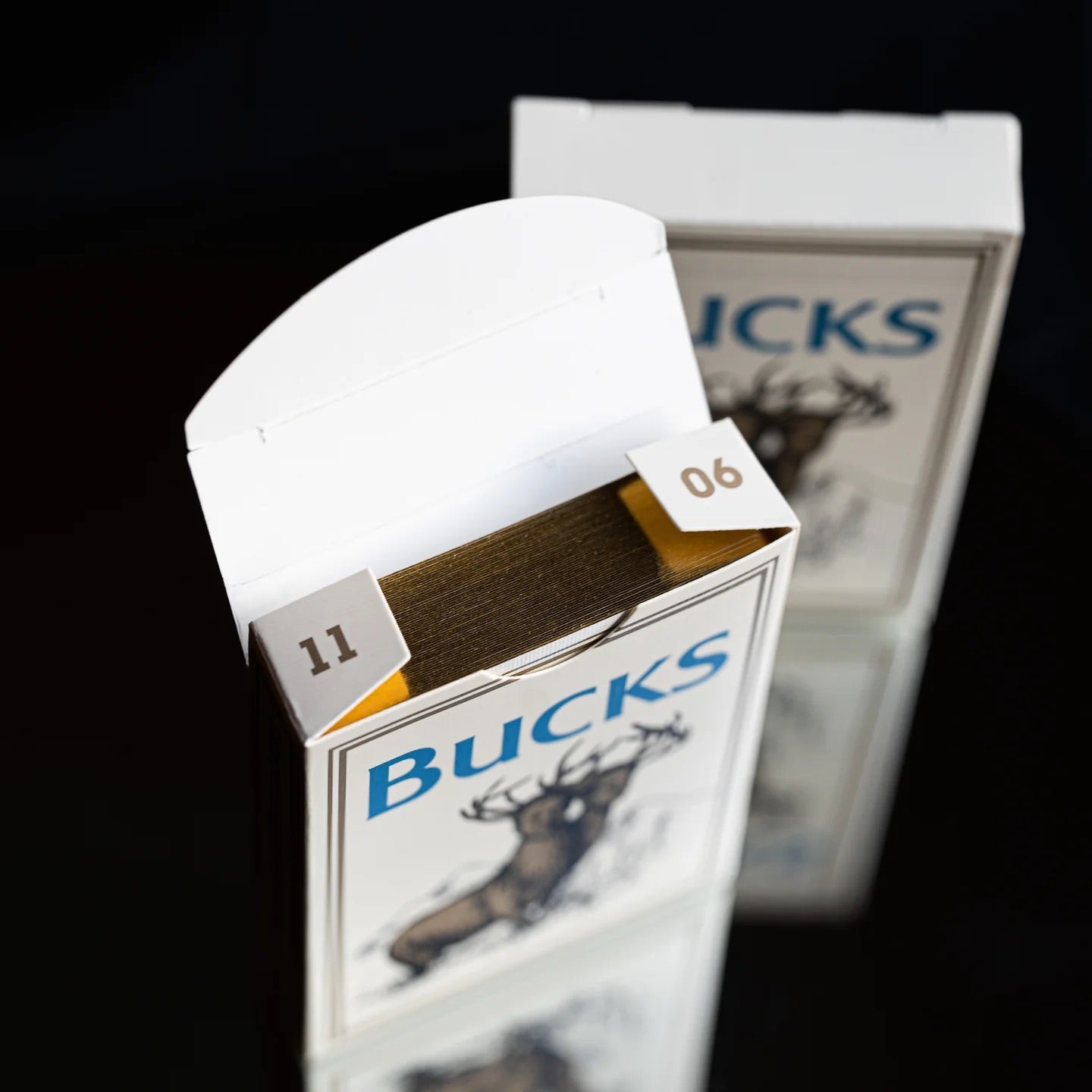 BUCKS SOUVENIR SPECIAL EDITION IN WHITE AND GOLD PLAYING CARDS