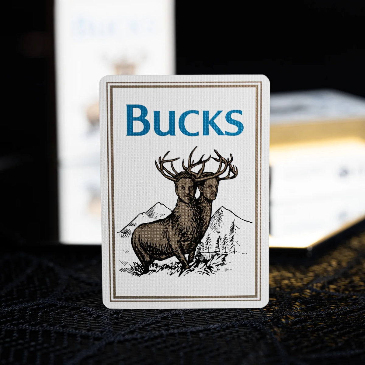 BUCKS SOUVENIR SPECIAL EDITION IN WHITE AND GOLD PLAYING CARDS