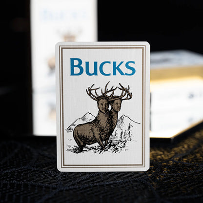 BUCKS SOUVENIR SPECIAL EDITION IN WHITE AND GOLD PLAYING CARDS
