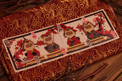 Tanuki Yukaku Playing Cards | Hanafuda Edition