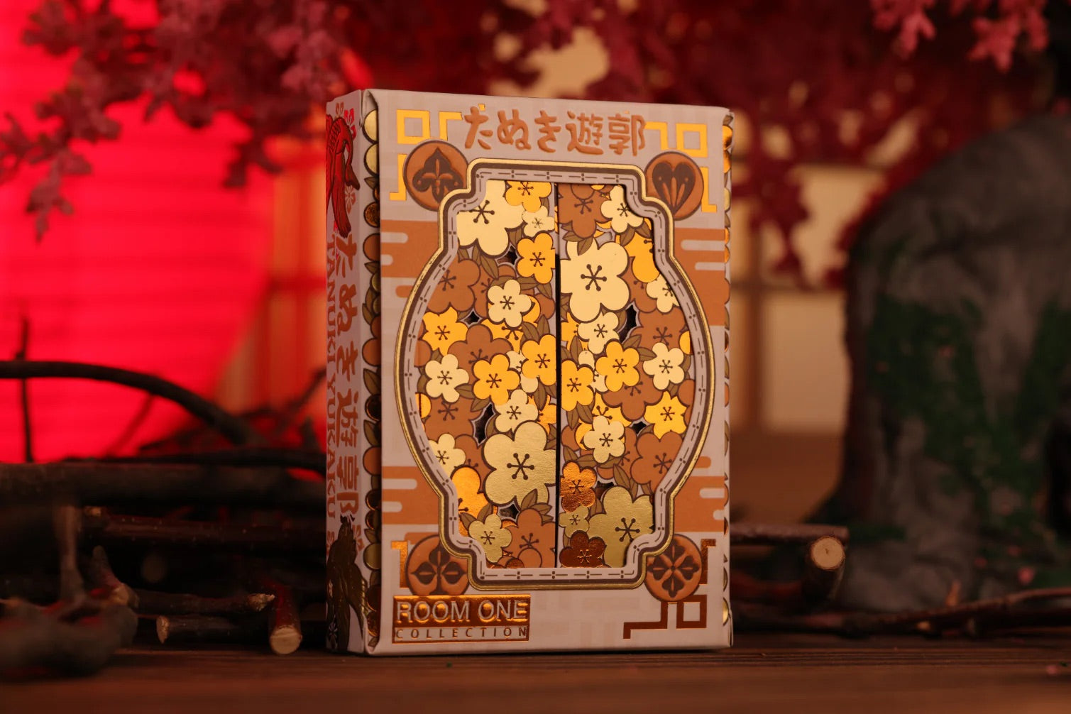 Tanuki Yukaku Playing Cards | Oiran-Dochu Edition