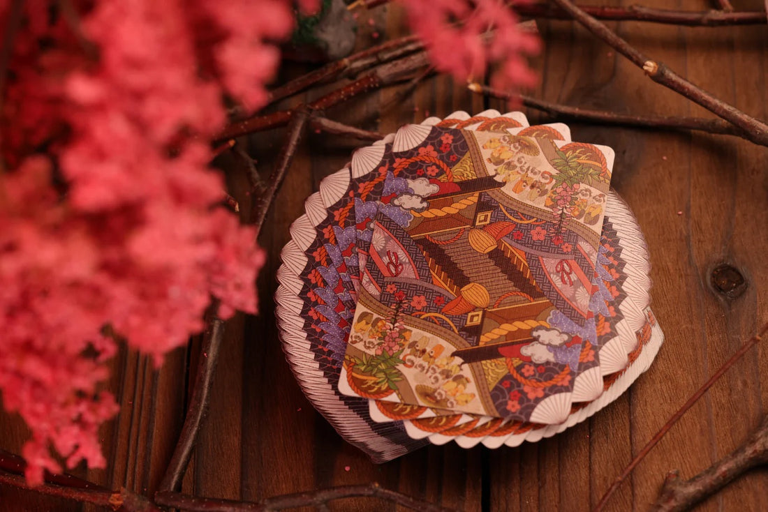 Tanuki Yukaku Playing Cards | Oiran-Dochu Edition
