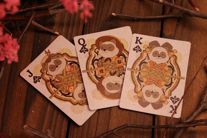 Tanuki Yukaku Playing Cards | Oiran-Dochu Edition