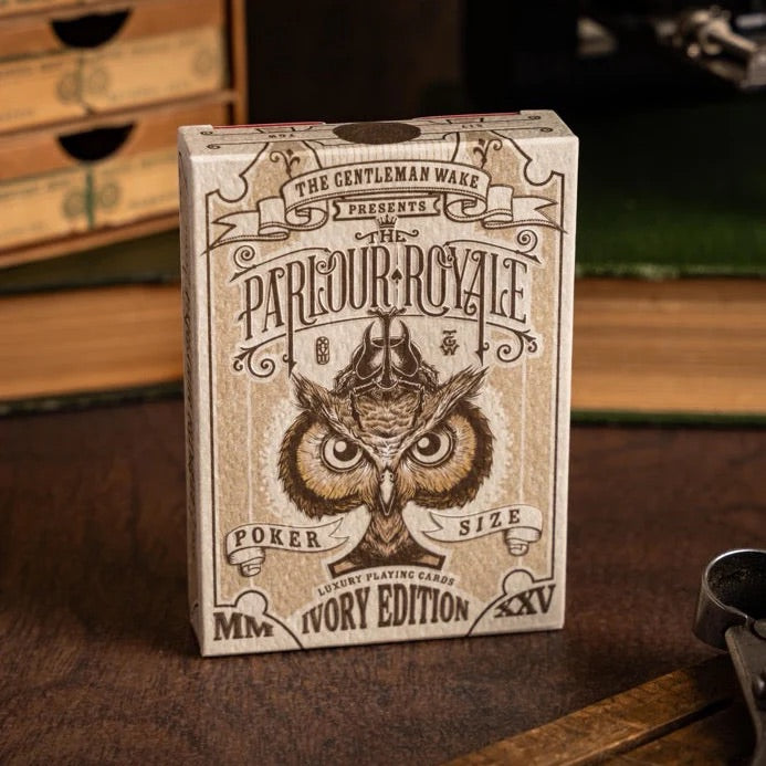 The Parlour Royale Ivory Edition (Red Edge Printing) Playing Cards