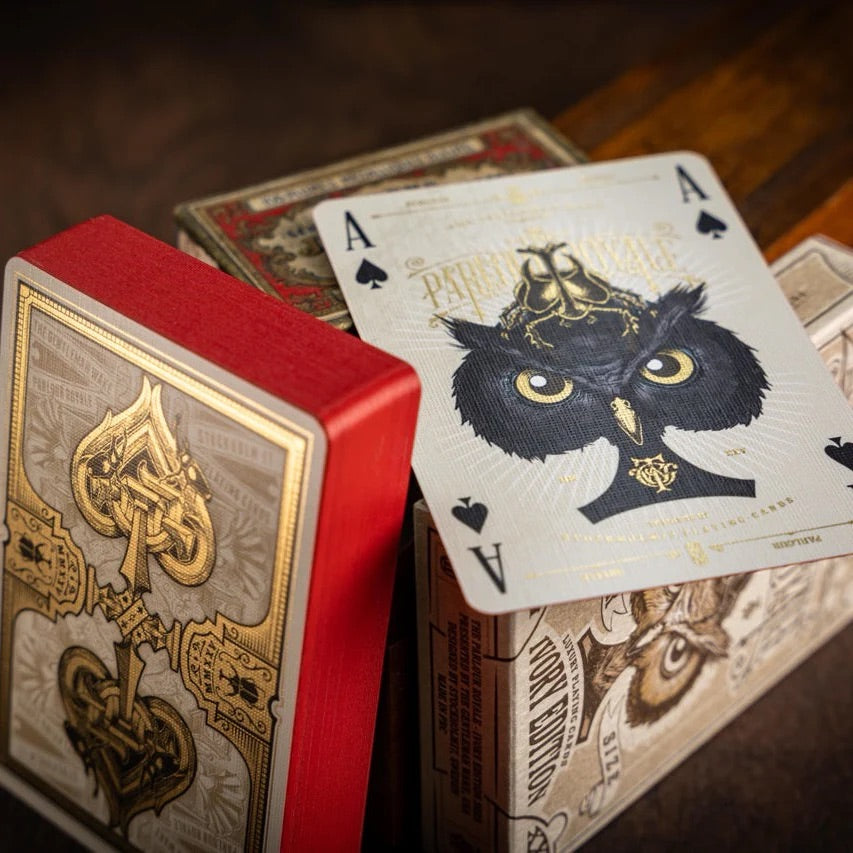 The Parlour Royale Ivory Edition (Red Edge Printing) Playing Cards