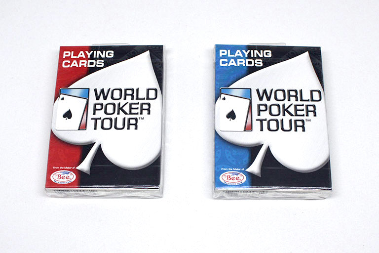 Bee WPT World Poker Tour Playing Cards Deck [Blue seals, Made in Ohio]